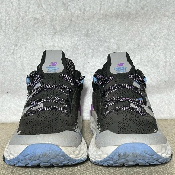 New Balance Womens Blk/Purple Fresh Foam Hierrro V5 Trail Running Shoes SZ 9.5 - Picture 3 of 11